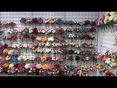 زهرة محاكاة، دجيزة صغيرة، أوركيد قفز، زهرة مزيفة اصطناعية، 28 رأسا، ديكور المنزل الحديقة