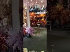 أزهار الزنبق المحاكية، أزهار اصطناعية على الطراز الشمالي، أزهار حرير صغيرة، فن الزهور،