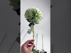 مصنع جديد يقدم زهرة اصطناعية كرات البصل الفردية في المخزون لزهور الحرير الزفاف،