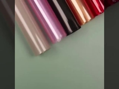 فيلم الهلام الملون المقاوم للماء، ورق تغليف الفن الزهري، السيلوفان شبه الشفاف، ورق بلورية