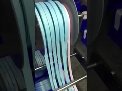 شريط ميسيدا شريط ذو خيط 3.8 سم الذهب الساخن والفضة نجم قوس قزح منحدر اللون شريط بالجملة