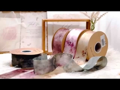 أسلوب قديم، حرير ملوّن بزهرة الخزف، ملحقات شعر صناعة يدوية، مواد ديكورية هانفو،