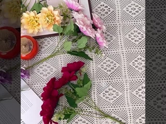 5 الزهور الصناعية للخيوط، الزهور الصناعية للخيوط، باقات اليد،