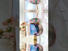 الشريط الكوري الجديد على الانترنت الزنبق الثلج الحرير الشريط الزهرة التعبئة الملحقات الشعر القوس الملابس الشريط