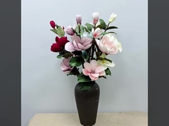 محاكاة عبر الحدود ماغنوليا من الرغوة EVA المنازل الداخلية الزينة الزهرية الكاذبة