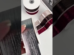 الذهب والفضة مرسومة الطابع الساخن الشريط السطحي اللامع