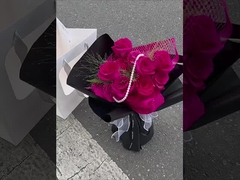 الحب الاول ورقة مستديرة لون الورق الورق لفائف الزهور ورق لفاف الزهور المقاوم للماء