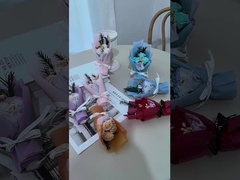 باقة زهور صغيرة صغيرة عيد الميلاد و عيد الحب وردة صبون زهور صندوق هدية لتناسب الزفاف s