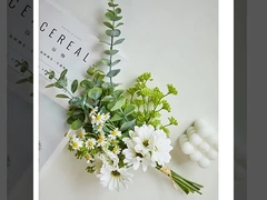 زجاجة زهور محاكاة، طاولة زهور مربوطة يدوياً، حزمة زهور مزيفة، أداة تصوير