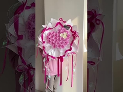 ورق الضباب الصباحي غير الملمس للماء ورق تغليف زهرة زهرية