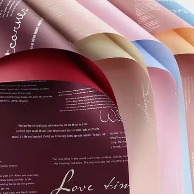 شراء ورق الزهور الشفاف المغطى بالماء تصنيع عبر الإنترنت