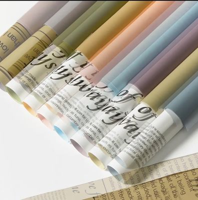 شراء زهور صحيفة باقة ورق التغليف الدليل هدايا العطلات تصنيع عبر الإنترنت