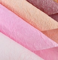 شراء ورق صناعة اليد الكورية الحجرية ذات النمط الحبر العائم للصبغ لعبوات الزهور online manufacture