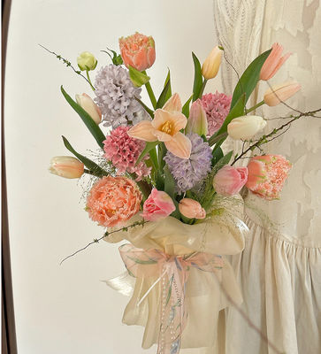 شراء مهرجان الإلهة الوردي الأرجواني الأخضر سلسلة الشريط لزهور باقة ربط الخبز DIY هدية المواد متعددة المواد 25m تصنيع عبر الإنترنت