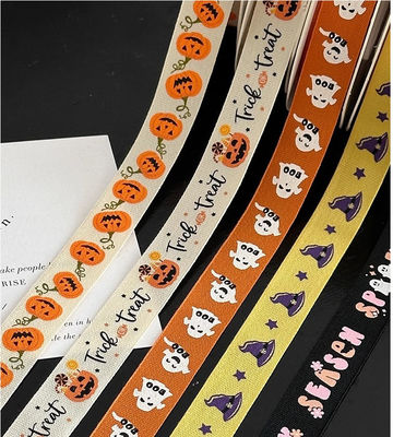 شراء مهرجان أساسي شريط مطبوع 1.6 سم باقة زهور حزام لمادة تغليف الأزهار التي تصنعها بنفسك تصنيع عبر الإنترنت