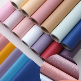 شراء ورق التعبئة الالوان الصلبة للزهور للفاخرة و التعبئة المزخرفة وقت الشحن 30-45 أيام online manufacture
