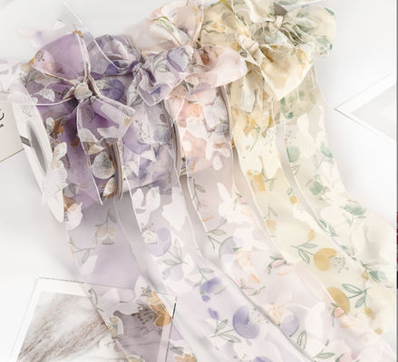 شراء شريط زهور عيد الحب Qixi القابل للغسل، باقة زهور، شريط زهور، صناعة يدوية، زينة فيونكة، شريط زهور، فن الزهور، أبيض تصنيع عبر الإنترنت