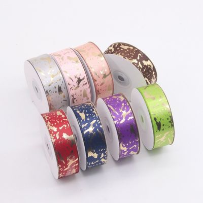 شراء تغليف صندوق هدايا بشريط ختم ساخن مقاس 2.5 سم بنمط رخامي أحمر لعيد الأب بنفسك تصنيع عبر الإنترنت