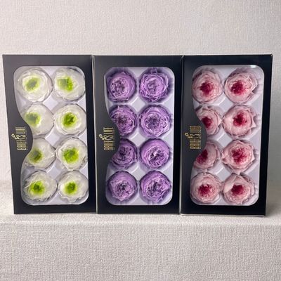 شراء الزهرة المحفوظة روز أوستن الرومانسية هدية عيد الحب المادة المنتجة يدويا باقة تصنيع عبر الإنترنت