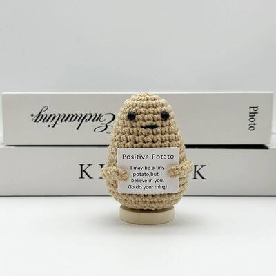 شراء DIY كرتون الكروشيه المملوءة العنق الدمية الحرفية اليدوية الإبرة الصوف مجموعة دمية لعبة للأطفال تصنيع عبر الإنترنت