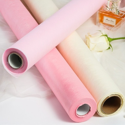 سعر جيد ورق تغليف زهور مطبوع 70gsm مخصص لبائعي الزهور الانترنت