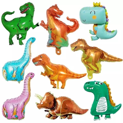سعر جيد الجملة سلسلة ديناصور بالونات الديناصور ريكس Brontosaurus Charizard ديناصور حزب موضوع ديكور بالون احباط الانترنت