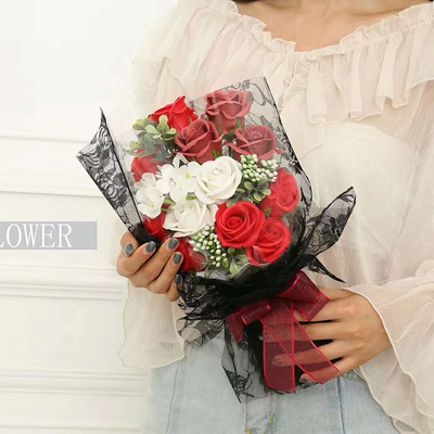 سعر جيد زهرة اصطناعية زخرفية مقاومة للماء لترتيبات الزهور الزفافية الانترنت