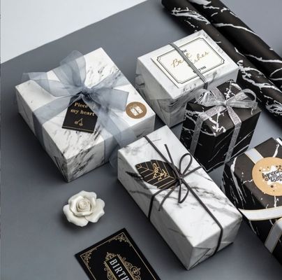 سعر جيد ورق تغليف الزهور الأسود بالرخام مواد التعبئة والتغليف، إمدادات محلات الزهور ورق تغليف الزهور ورق تغليف الهدايا ورق تغليف الفواكه الانترنت