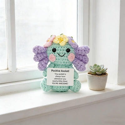 سعر جيد Crochet Wool Sea Fish Plush Doll Handmade for Cute Sea Creature Gift الانترنت